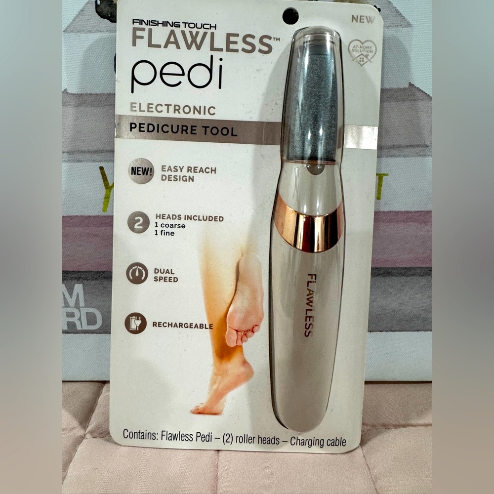 Finishing Touch Flawless Pedi – Electronic Pedicure Tool (New in Package)